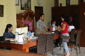 Puri Bunga Beach Cottages - Reception