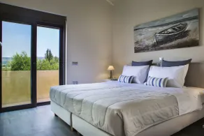 Alekos Beach Houses-Profilio's Villas - Vue de la chambre