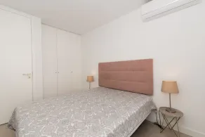 A 800m du bateau pour Praia das Cabanas, avec Piscine, Terrasse, Wifi et climati - Chambre