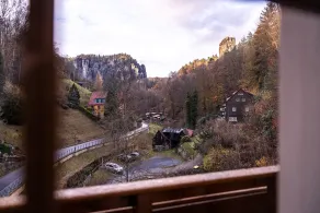 Hotel Amselgrundschlößchen - View from room