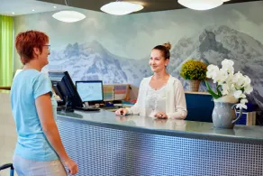 Ferien- und Familienhotel Alpina Adelboden - Réception
