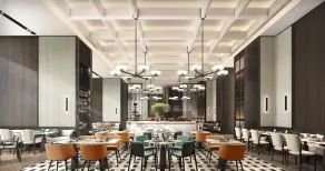 Crowne Plaza Linyi Olympic Sports Centre by IHG - Ristorante