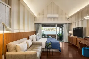 Baan Wanglang Riverside, Bangkok - Vue de la chambre