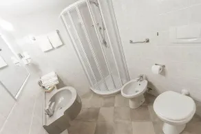 Hotel Compagnoni - Badezimmer