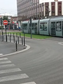 Le Clémenceau Hôtel Centre ville Gare Sncf -Tramway - Vue de la chambre