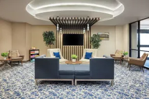 The Lodge at Duke Medical Center - Coin salon dans le hall