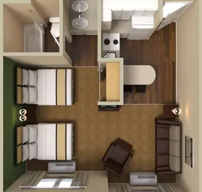 Extended Stay America Suites - Columbia - Columbia Corporate Park - Chambre