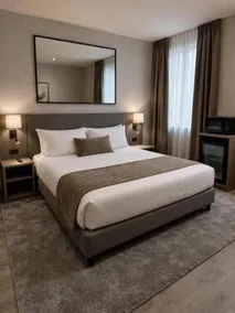 Hôtel Le Castanea Entre Aurillac et Marcolès Auvergne - Værelse