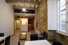 Pensión Domus Gallery - Siddeområde i lobbyen