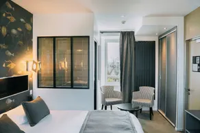 Hôtel Les Agapanthes-Logis Hôtel - Habitación
