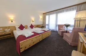 Central Sporthotel Davos - Vue de la chambre
