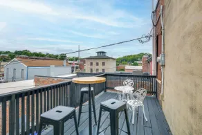 Deck + River View: Loft in Downtown Hannibal - Interior