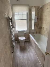 Apartamento-Lujoso-Baño privado con bañera-Vista al Mar - Baño