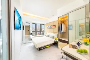 iclub AMTD Sheung Wan Hotel - Vue de la chambre