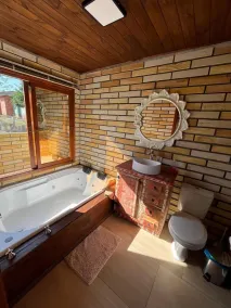 Chalé Miragem dos Canyons - Bathroom