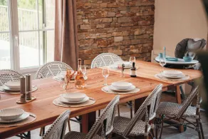 Domaine du PIAOU "chambres & table d'hôte" - Restaurant