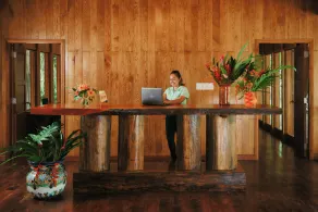 Chan Chich Lodge - Reception
