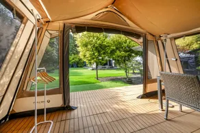 L.M.S B&B GLAMPING - Ausblick vom Zimmer