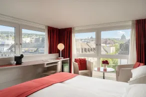 Hotel St.Gotthard - Vue de la chambre