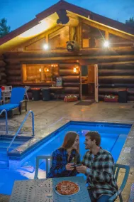 Aqua Log Cabins Resort - Restaurant