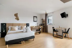 Appart hôtel Q7 Lodge Lyon 7 - Værelse