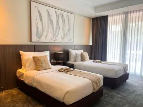 The Oriental Hotel Legazpi - Vue de la chambre