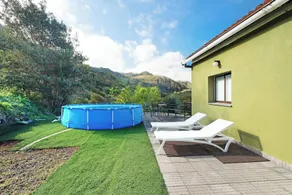 Appartement de vacances 'Casa Lomo El Aire Aceviño' avec vue sur la mer, piscine partagée et Wi-Fi - Piscine
