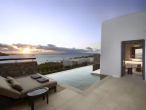 Kalesma Mykonos - Vue de la chambre
