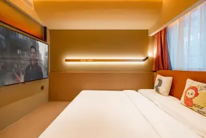 Super Time Trendy Design Hotel Guangzhou Beijing Road Pedestrian Street Dafo Temple Branch - Habitación