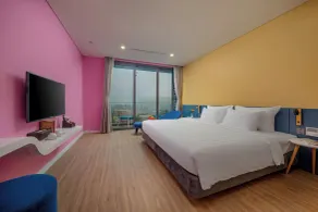 Flamingo Ibiza Hải Tiến - Ausblick vom Zimmer