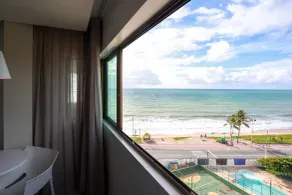 Ritz Suítes Maceió, Flat Beira-Mar para Temporada - Vista dalla camera