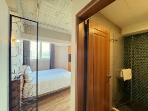 Roaders Hotel Tainan ChengDa - Badezimmer
