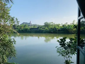 Đinh Gia Home Villa & Resort - Ausblick vom Zimmer
