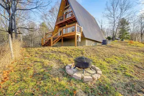 Steps to State Park! A-frame Cabin in Piney Creek - Innenbereich