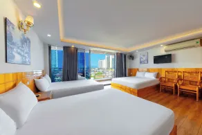 Hằng Nga Hotel - Coin salon dans le hall