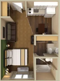 Extended Stay America Suites - Phoenix - Midtown - Room