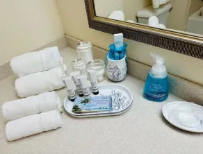 Beachfront Condo Daytona Oceanfront Pool & Hot Tub - Bathroom
