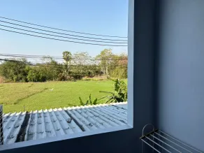 Cabbages & Condoms Hotel Ratchaburi - Ausblick vom Zimmer