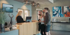Hjorten Hotell Hitra - Reception
