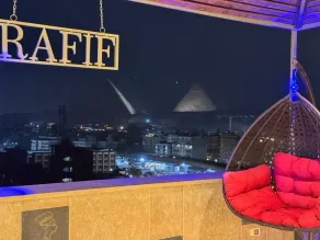RAFiF Pyramids View Hotel - Sitteområde i lobbyen