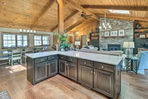 Renovated Riverfront Retreat w/ Deck & Grill! - Interior