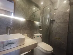 Beijing Huiqing Garden Bussiness Hotel - Badeværelse