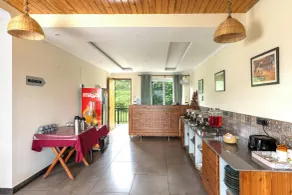 Yecha House - Mountain & Lake View Retreat, Bhimtal - Restaurant