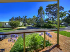 BIG4 Karuah Jetty Holiday Park - Ausblick vom Zimmer