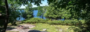 Fifth Lake Cottages - Ausblick vom Zimmer