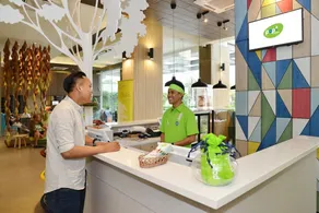 POP! Hotel Pasar Baru Jakarta - Reception