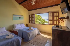 Pousada Cruzoé - Vue de la chambre