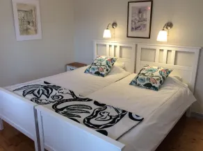 Kullabygdens Bed & Breakfast Traditionellt B&B Bäddat och klart Frukost ingår - Værelse