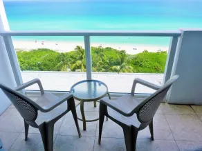 Amazing ocean view studio 14 floor Free parking - Chambre