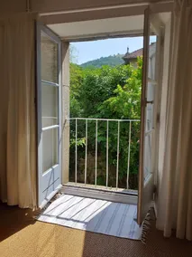 Le Jardin Secret - Ausblick vom Zimmer